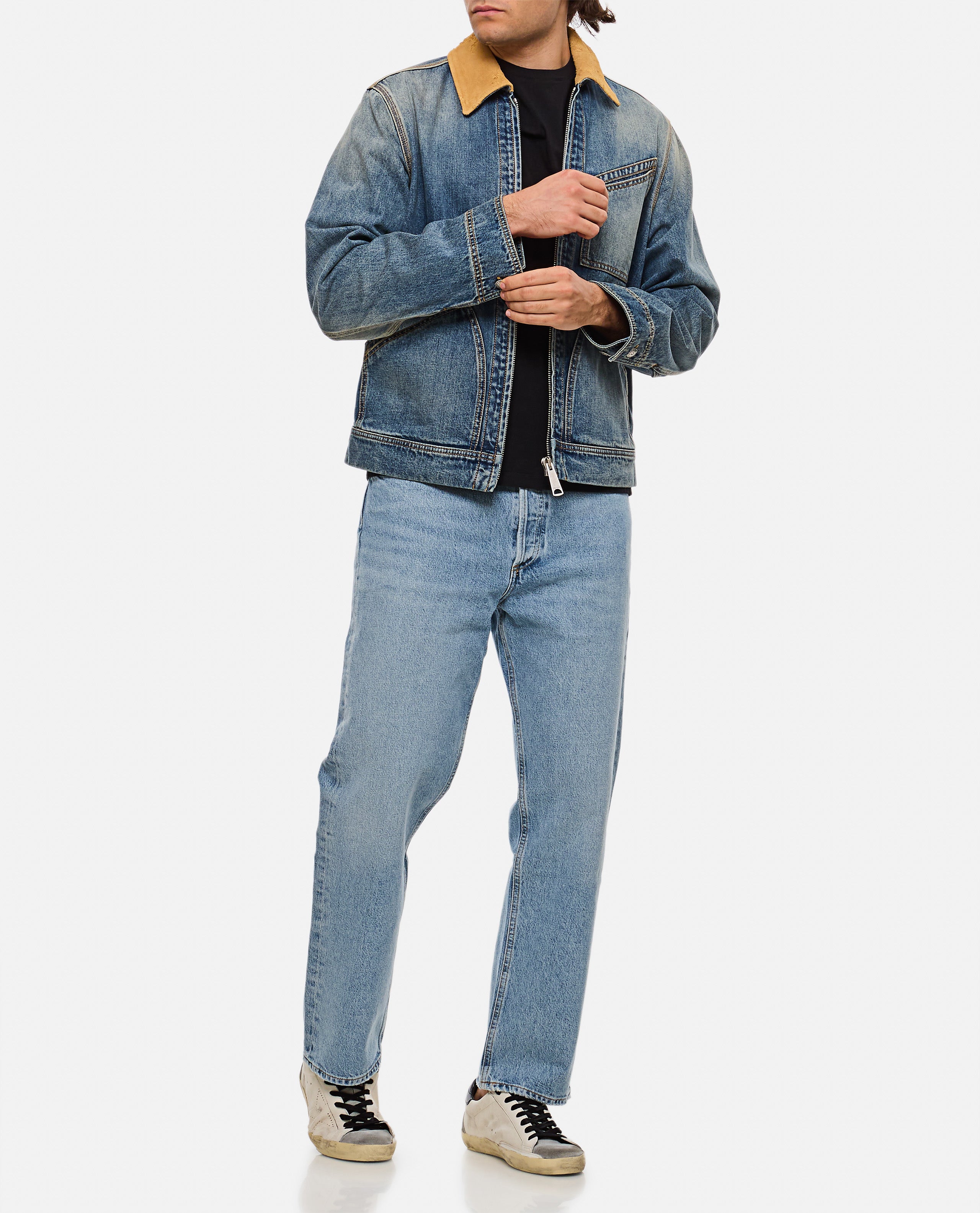Alexander Mcqueen Jackets Clear Blue