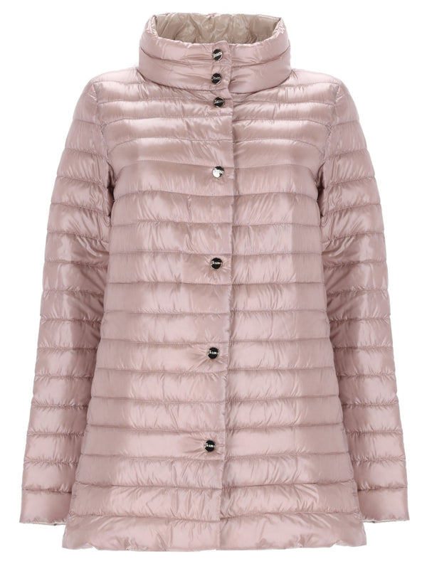 Padded Jacket Pink Polyamide