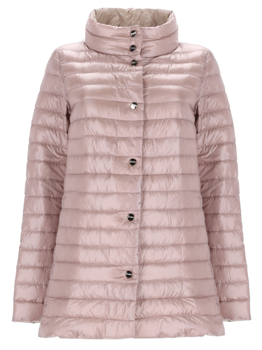 Padded Jacket Pink Polyamide