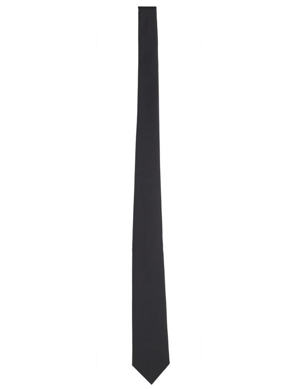 Satin Black Tie Polyester Ties & Bow