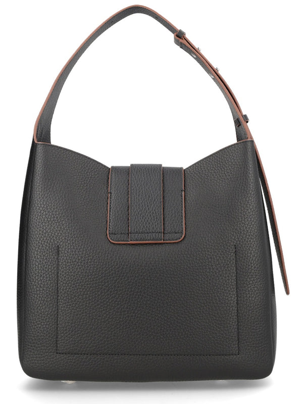Trend Hobo Bag Black Calfskin Shoulder