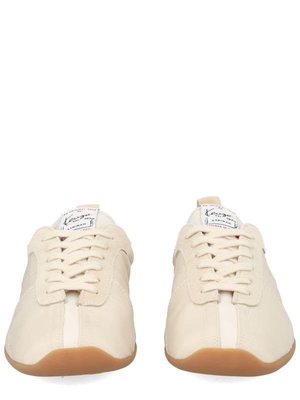 Kenzo Striker Sneaker Beige Cotton Trainers