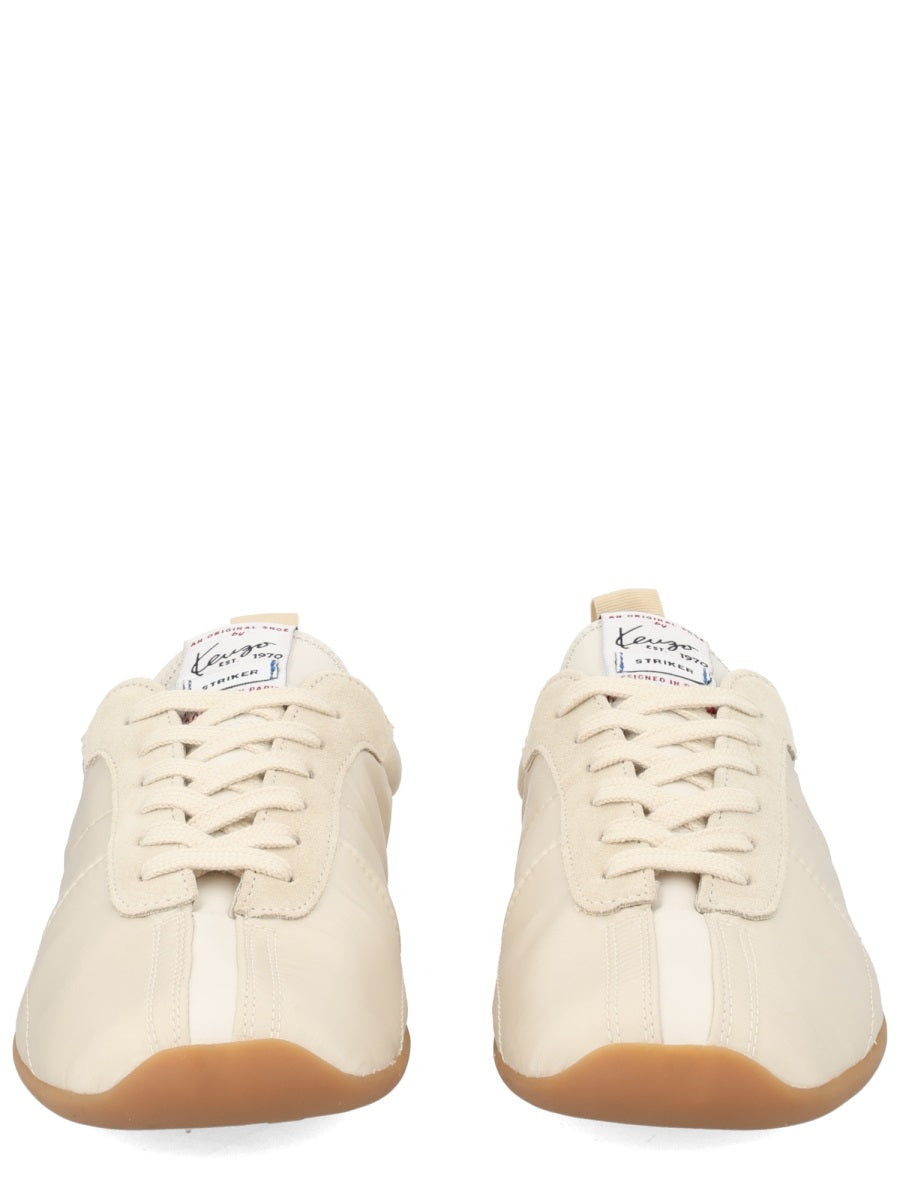 Kenzo Striker Sneaker Beige Cotton Trainers