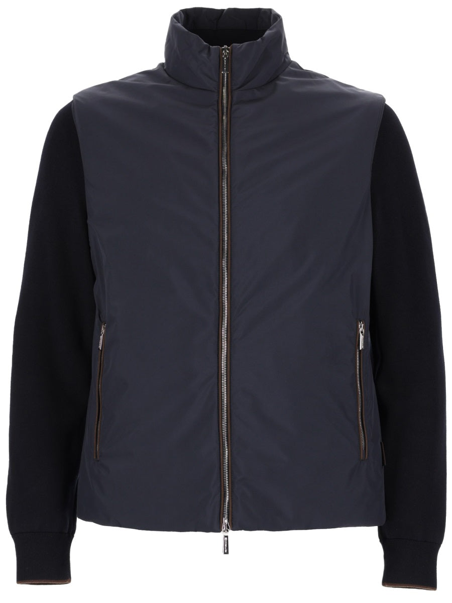 Evan H Stp Jacket Blue Polyester Trench & Raincoats