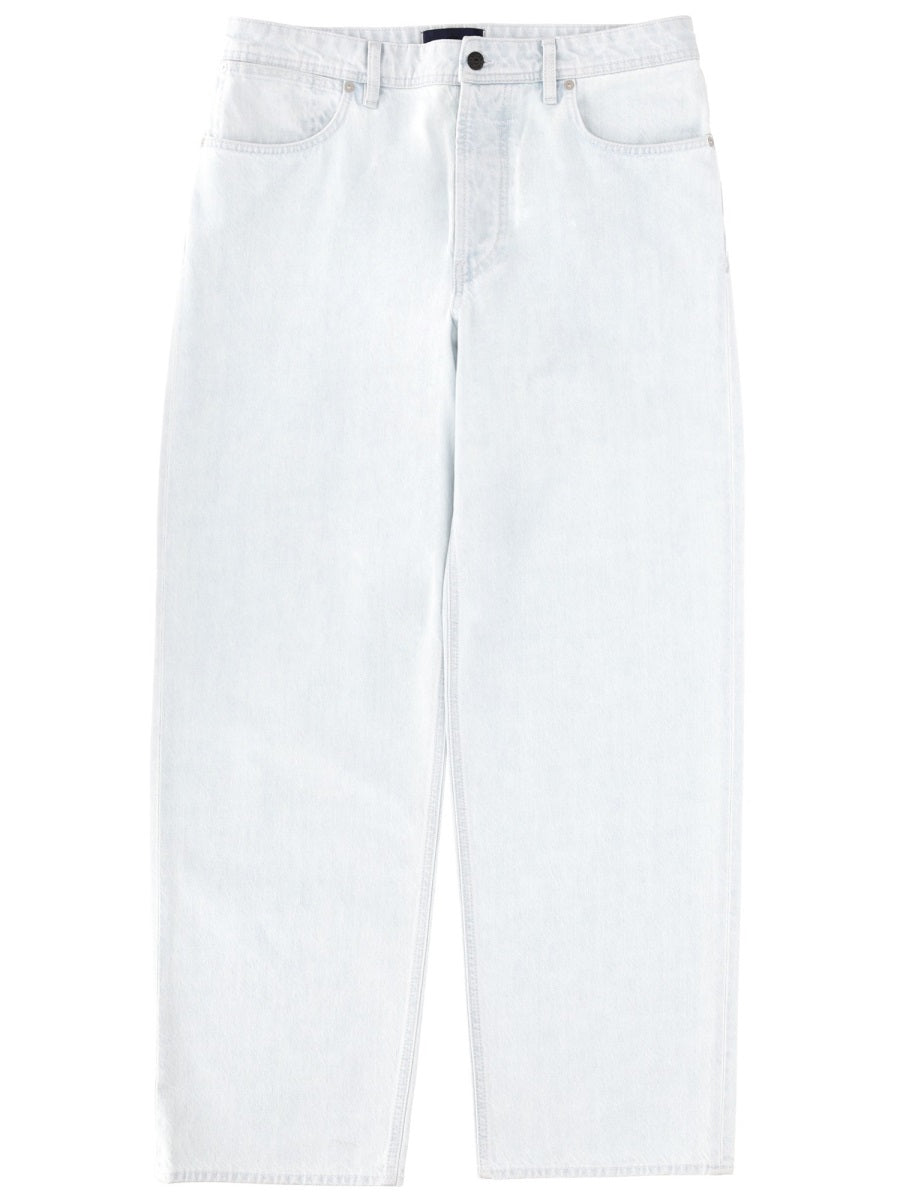 Denim Jeans Blue Cotton Trousers