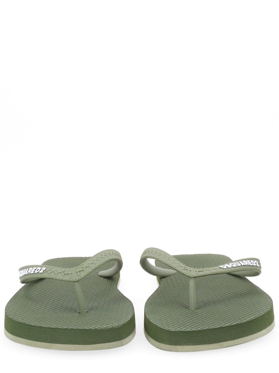 Flip Flop Slipper With Logo Multicolour Null Sandal