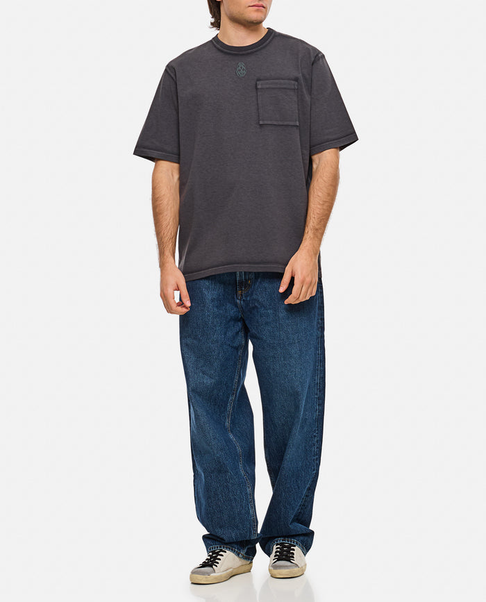 Alexander Mcqueen T-Shirts And Polos Grey