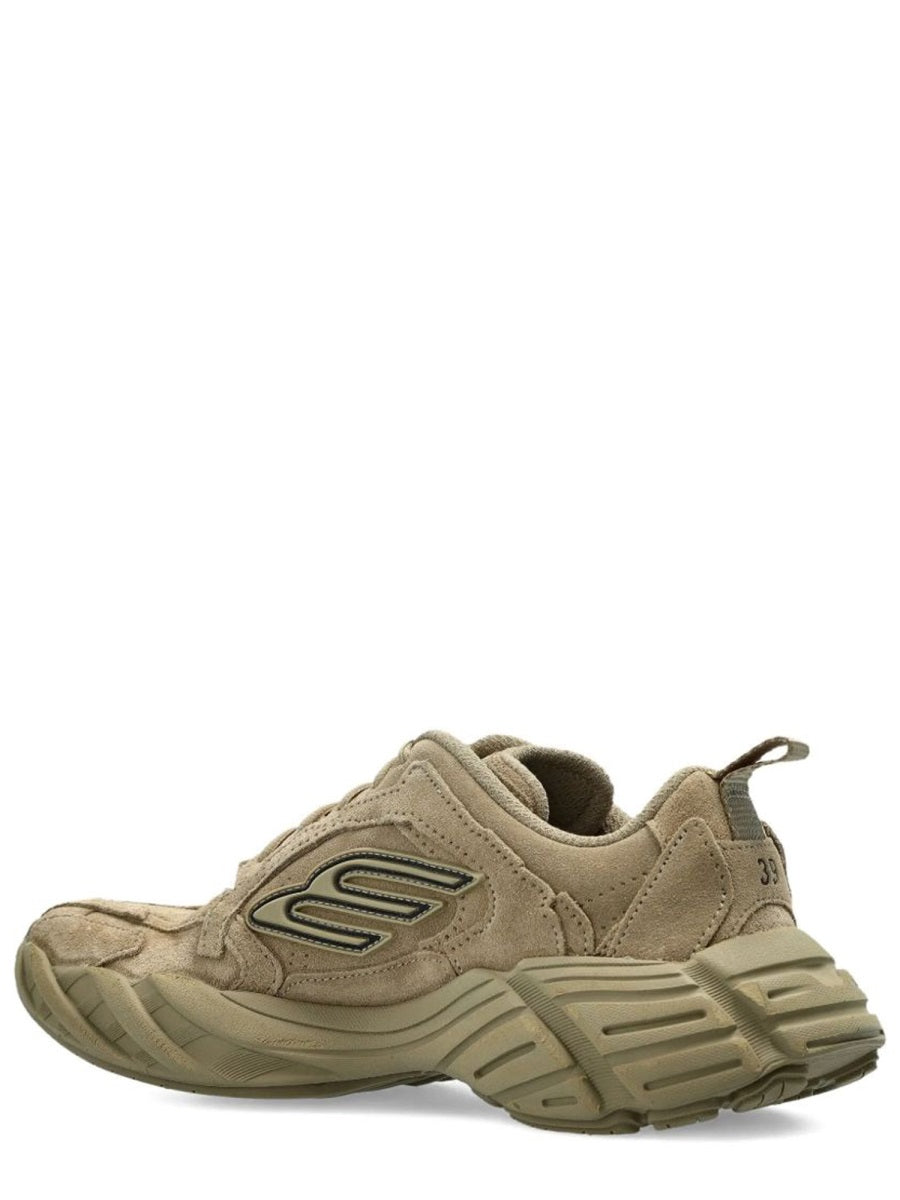 Sneakers Monday Beige Bovine Leather Trainers