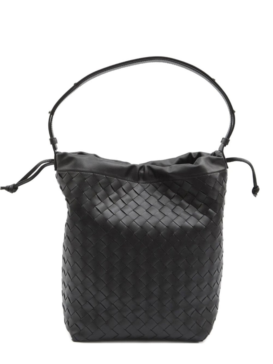 Shoulder Bag Avenue Black Calf Leather
