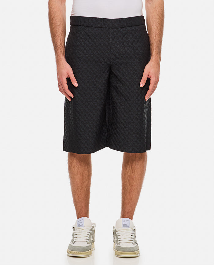 Alexander McQueen Shorts Black Vi Pl