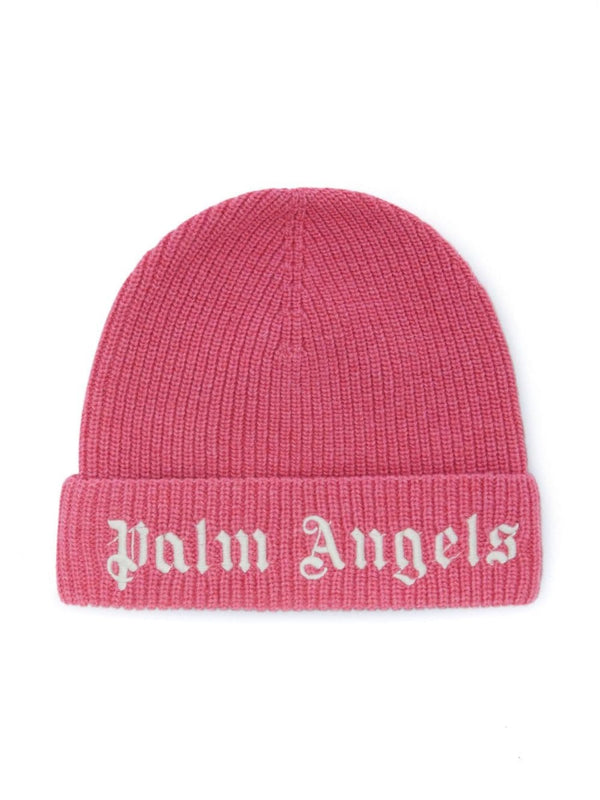Beanie Cashmere Blend Fuchsia Polyamide Hat