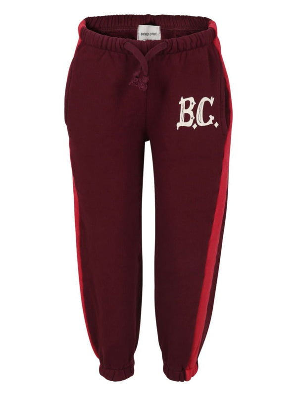 Jogging Pants B.c. Vintage Red Organic Cotton Trousers