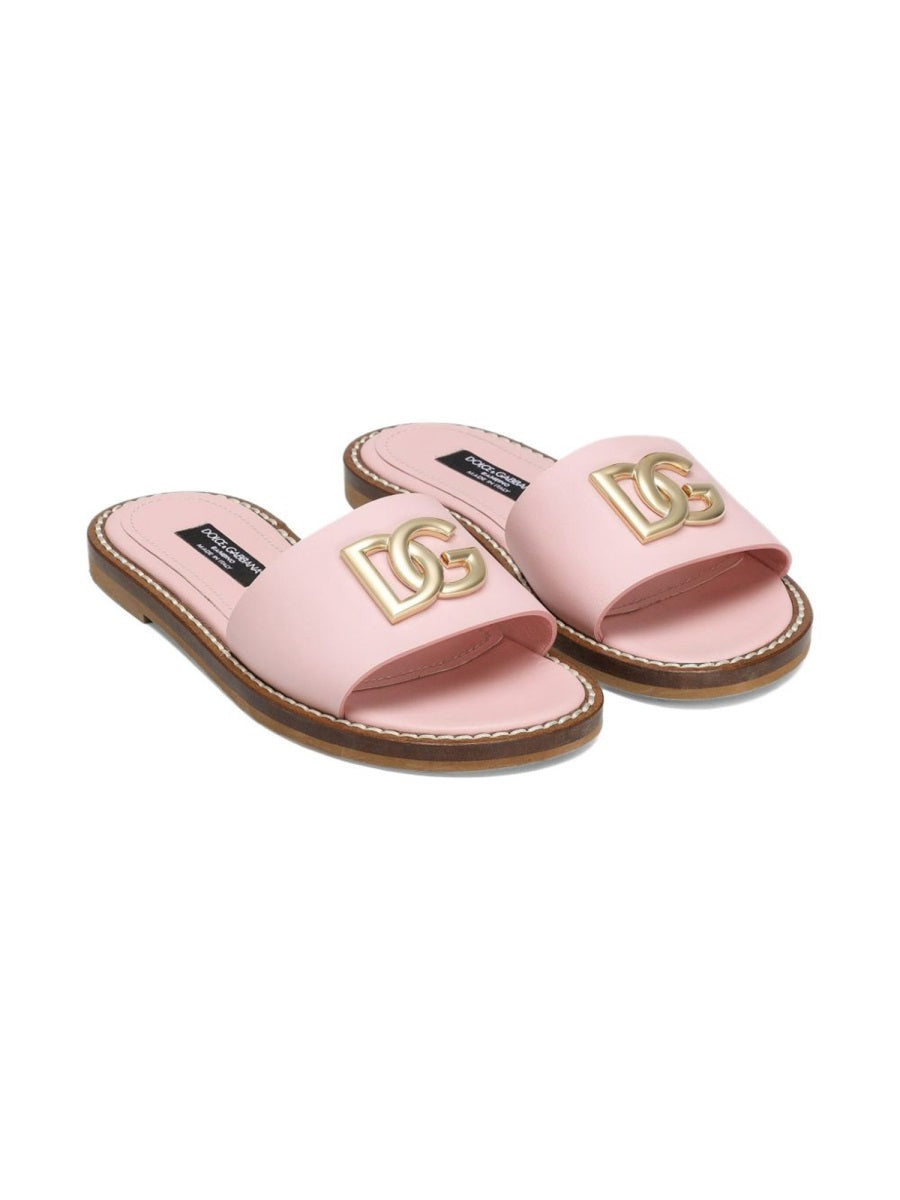 Slippers With Logo Pink