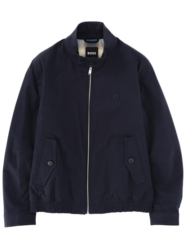 H-Coiner Jacket Blue Cotton