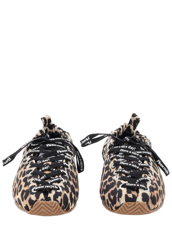 Ballerina Sporty Animalier Recycled Polyamide Shoe