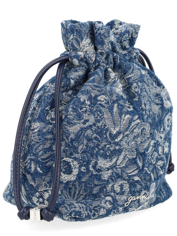 Denim Tapestry Bag Organic Cotton Handbags