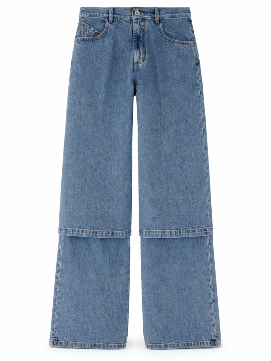 Regular Fit Blue Jeans Cotton