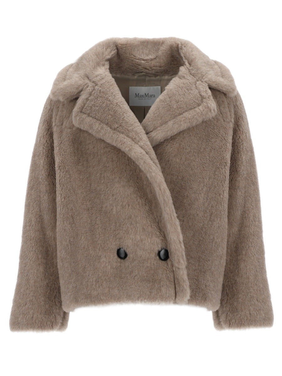 Coat Galley Beige Alpaca And Cashmere Wool Trench & Raincoats