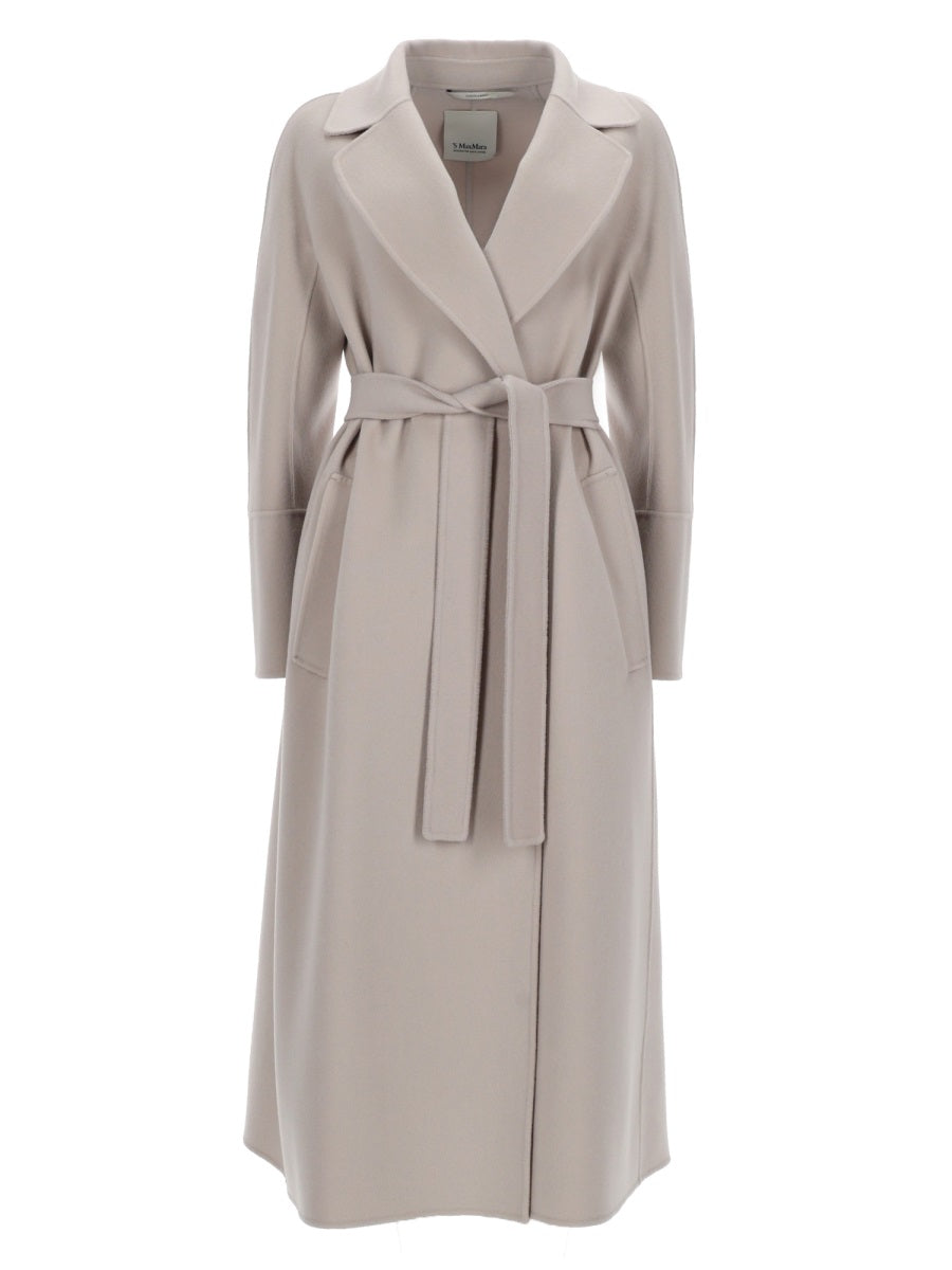 Trench Coat Elisa Beige Polyester & Raincoats