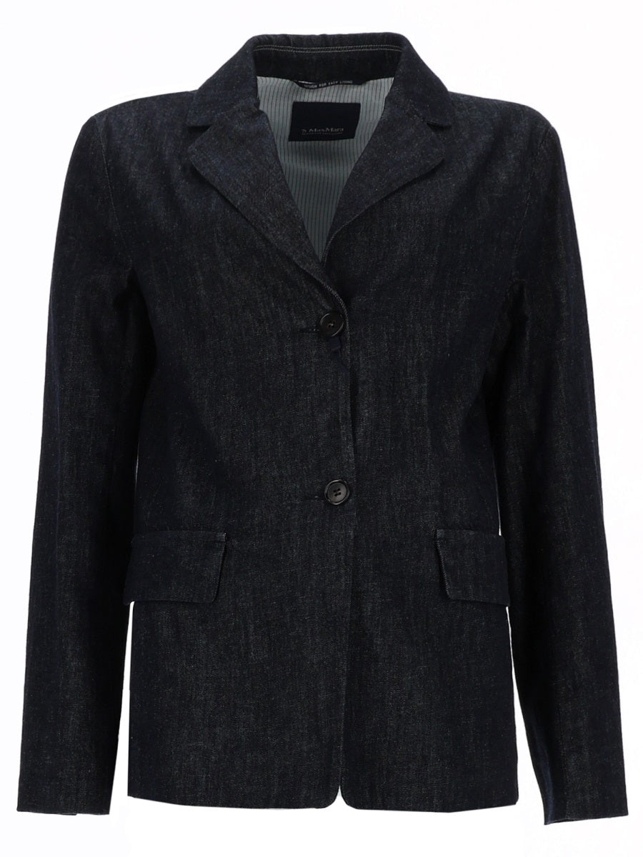 Jacket Lion Blue Cotton