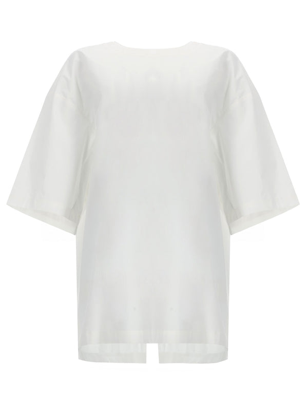 Cyprus Blouse White Cotton T-shirts