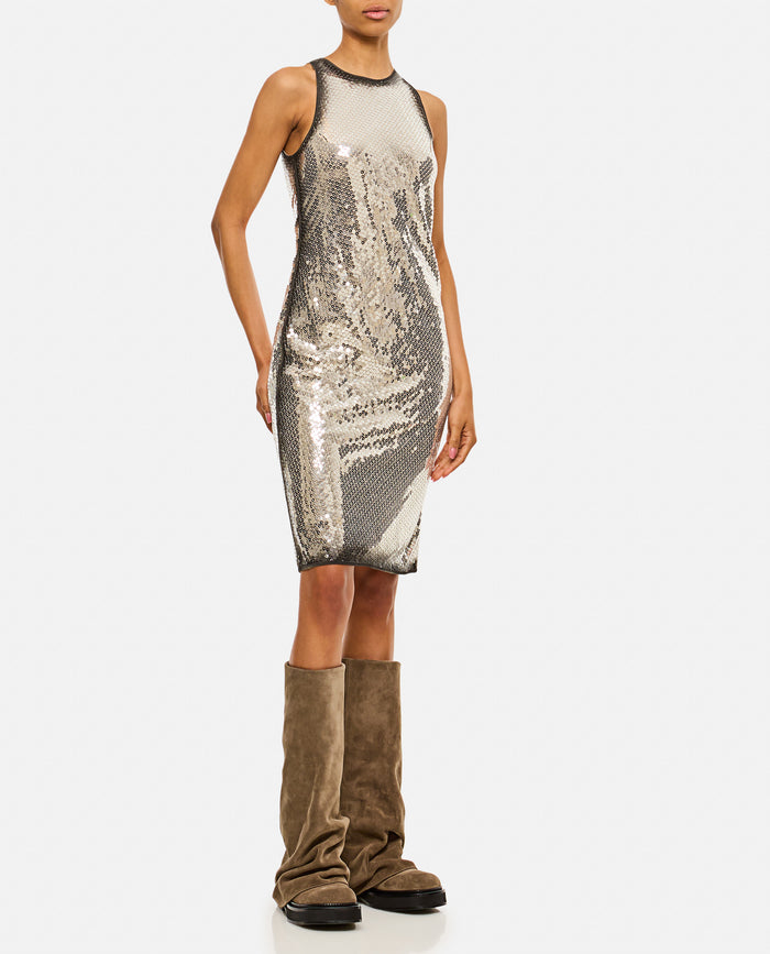 The Attico Dresses Silver