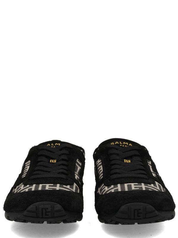 Racer 45 Sneaker Black Leather Trainers