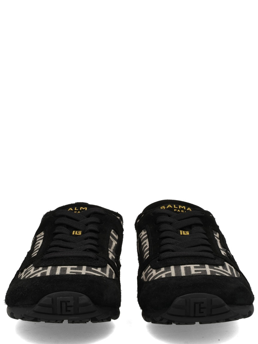 Racer 45 Sneaker Black Leather Trainers