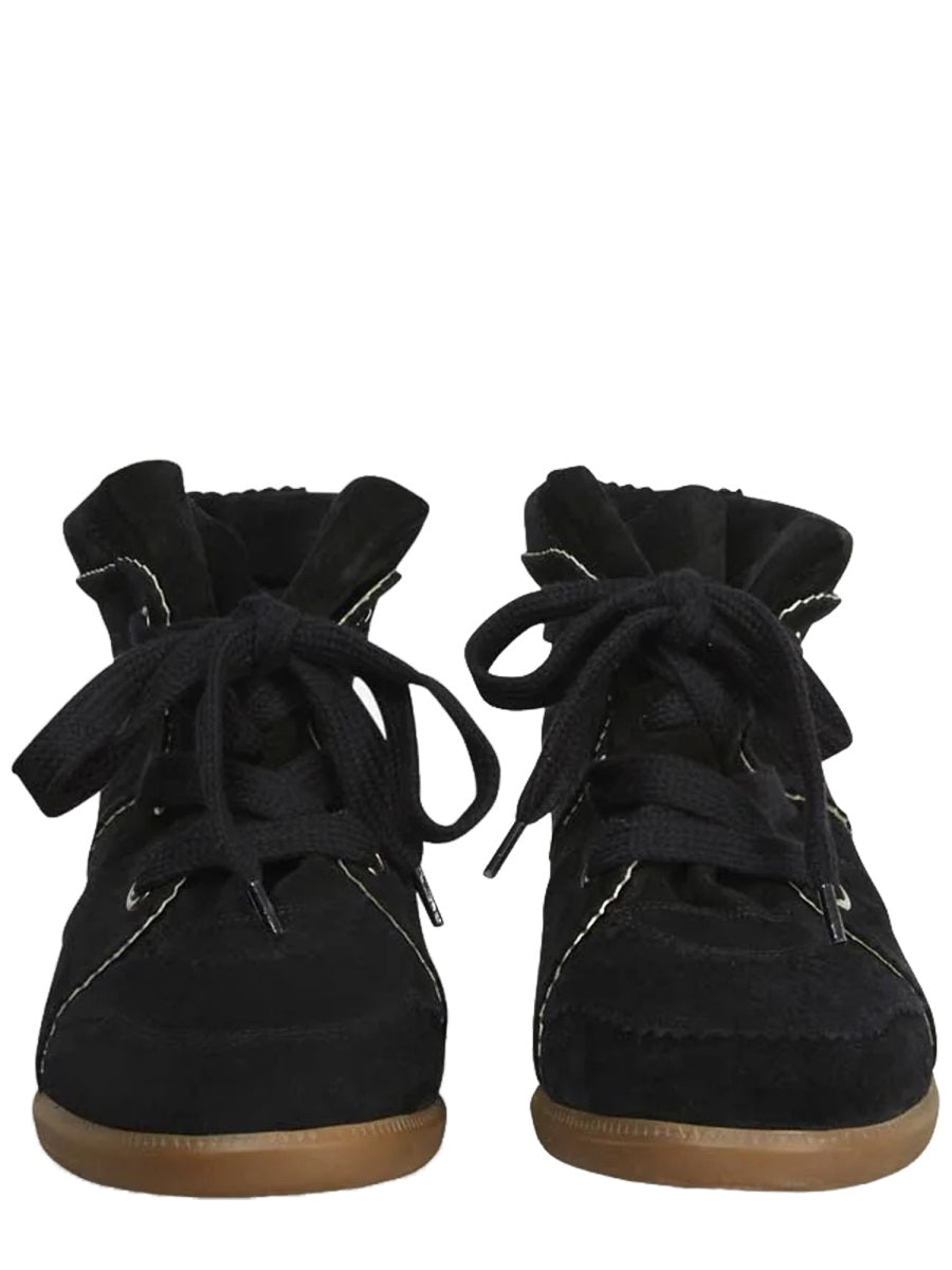 Bobby Sneaker Black Cow Leather Trainers