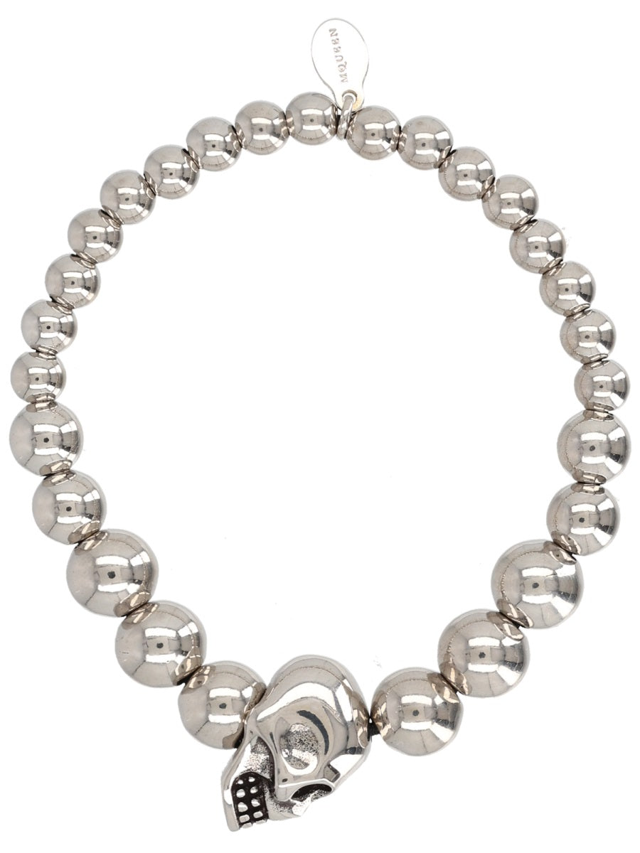 Skull Bracelet Silver Brass Bracelets