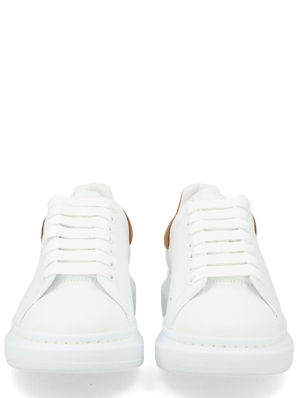 Oversize Sneaker White Calf Leather Trainers