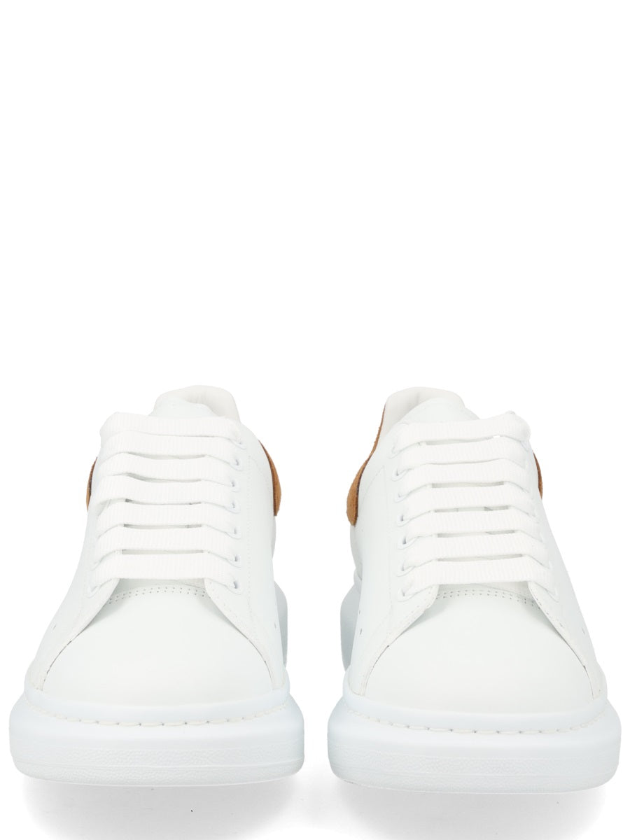 Oversize Sneaker White Calf Leather Trainers