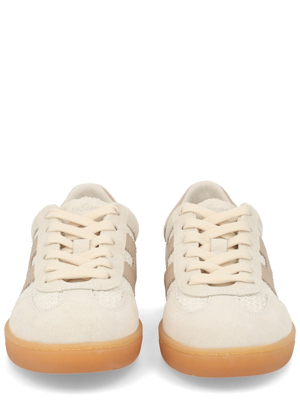 Hogan Cool Sneaker Beige Polyester Trainers