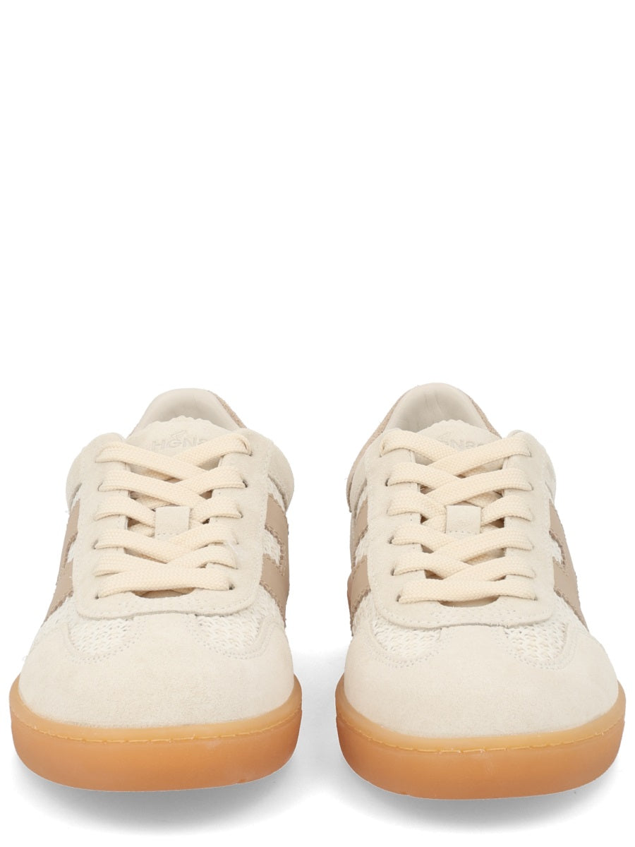 Hogan Cool Sneaker Beige Polyester Trainers