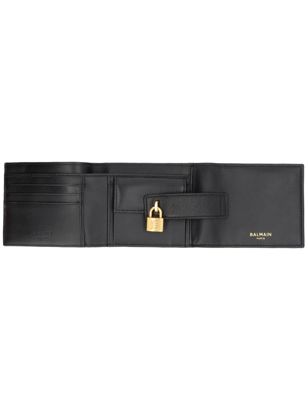 Trifold Wallet Pulse Black Lambskin & Purses