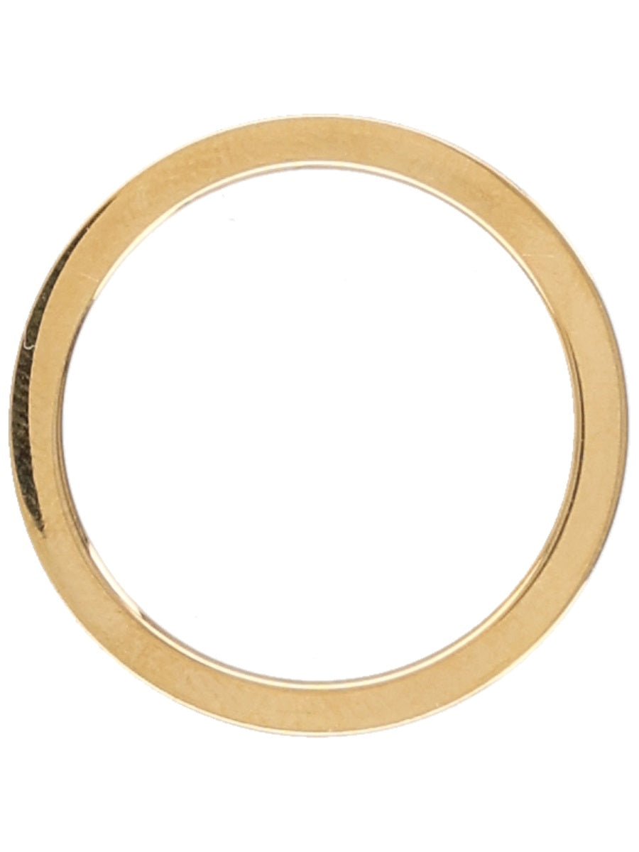 Logo Ring Gold Silver Rings