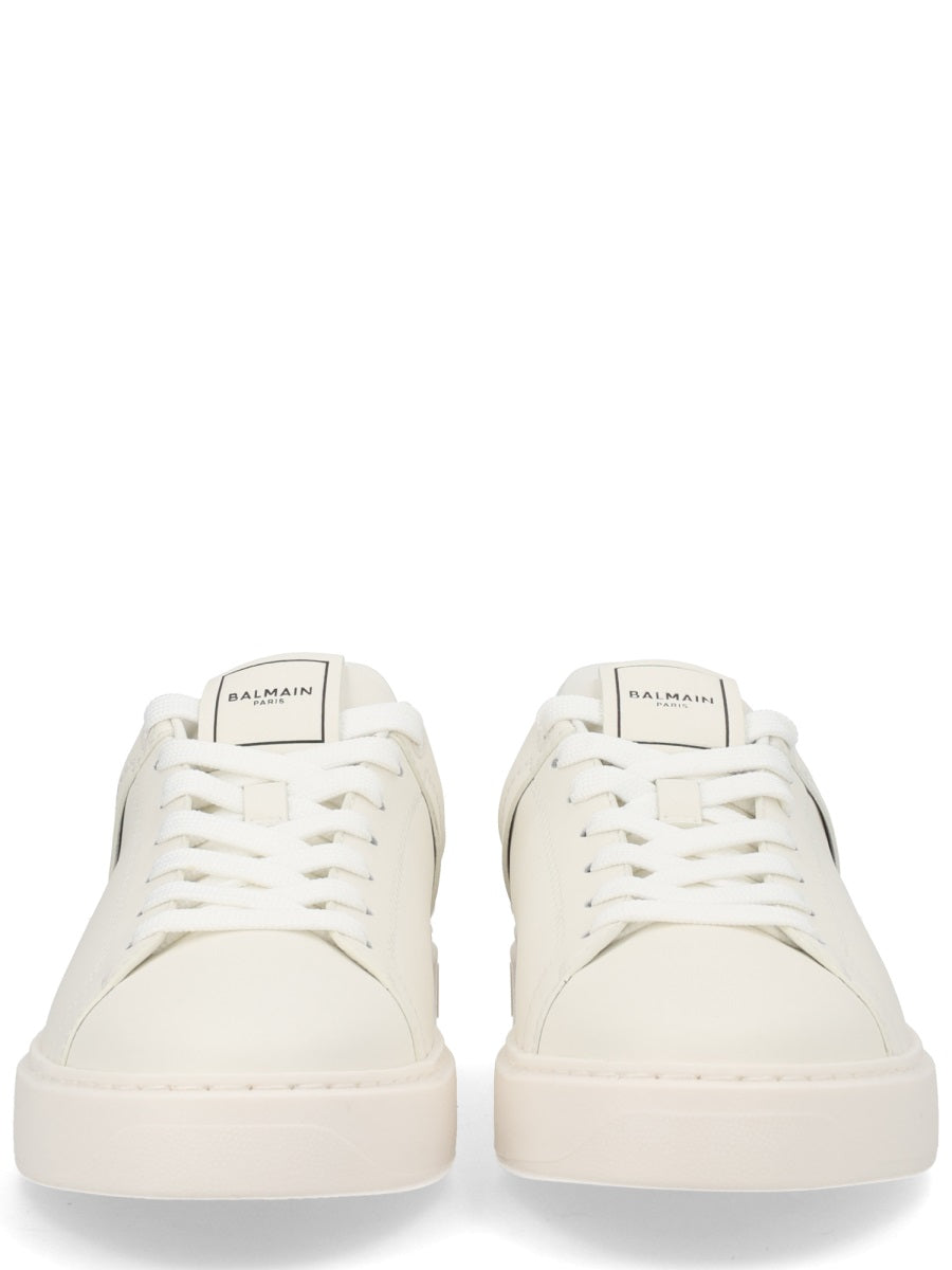B-Court Sneaker White Calf Leather Trainers