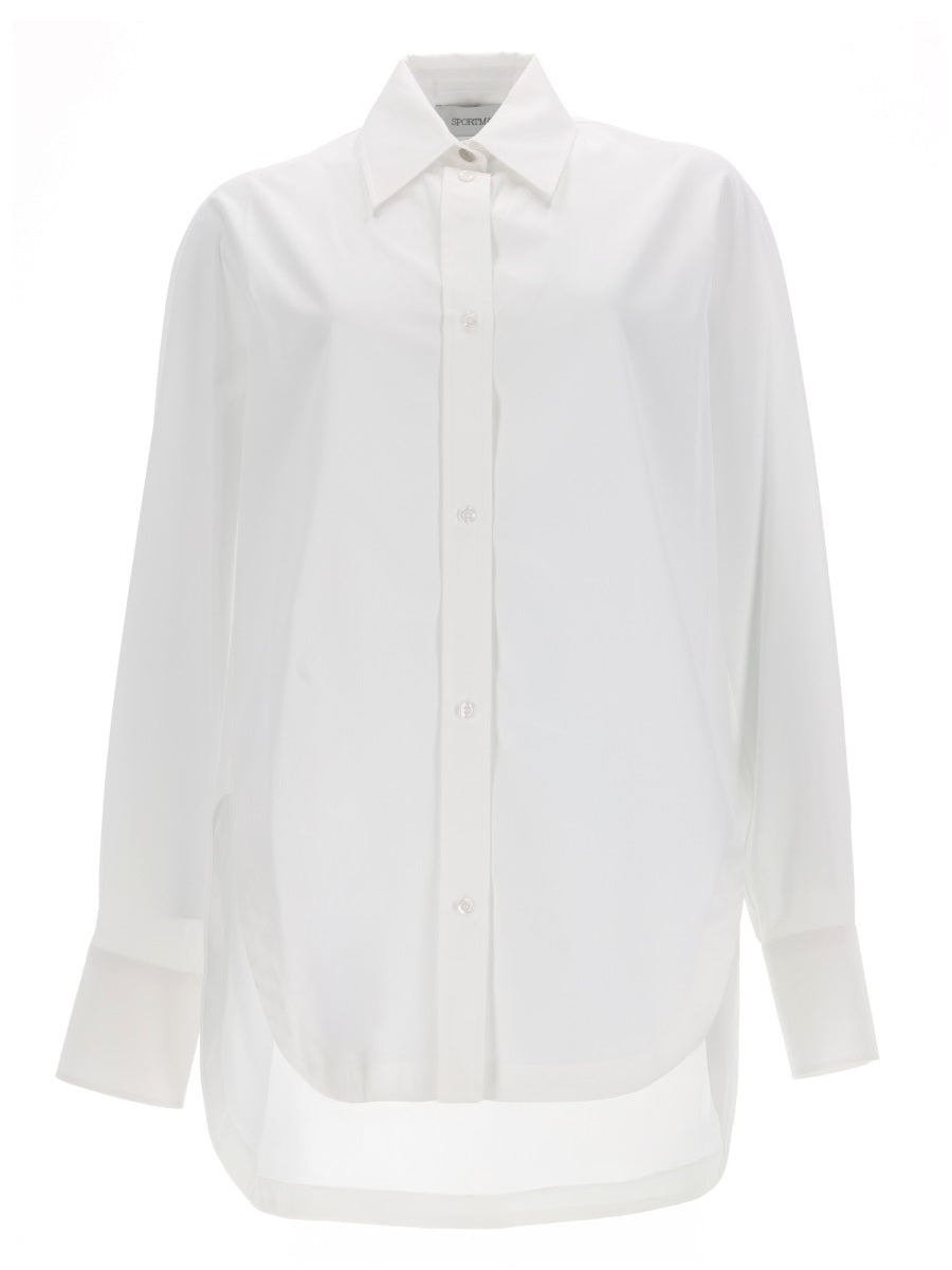 Poplin Kimono Shirt White Cotton