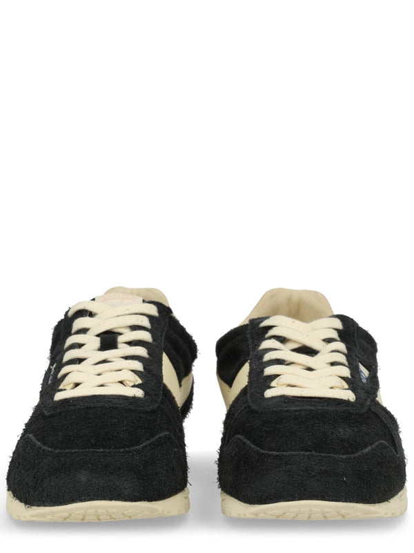 Windspin Sneaker Black Suede Cow Leather Trainers