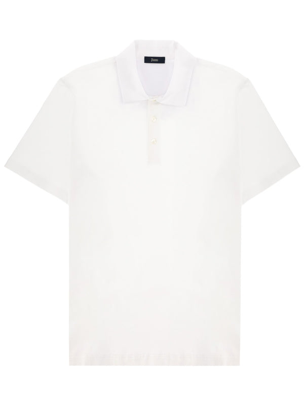 Cotton Polo Shirt White