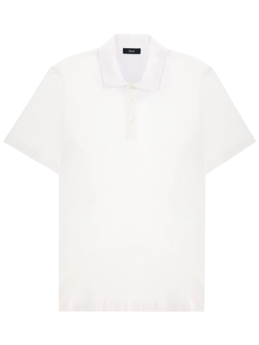 Cotton Polo Shirt White