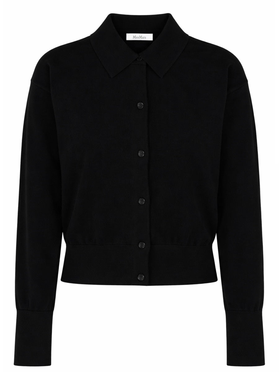 Wool Cardigan Black Jumpers