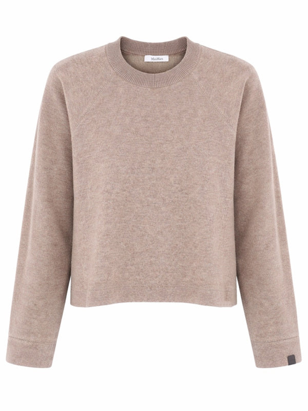 Cashmere And Wool Sweater Beige Jumpers