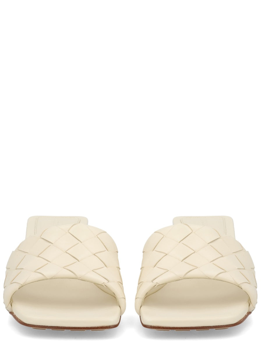Sandals Park Ivory Leather