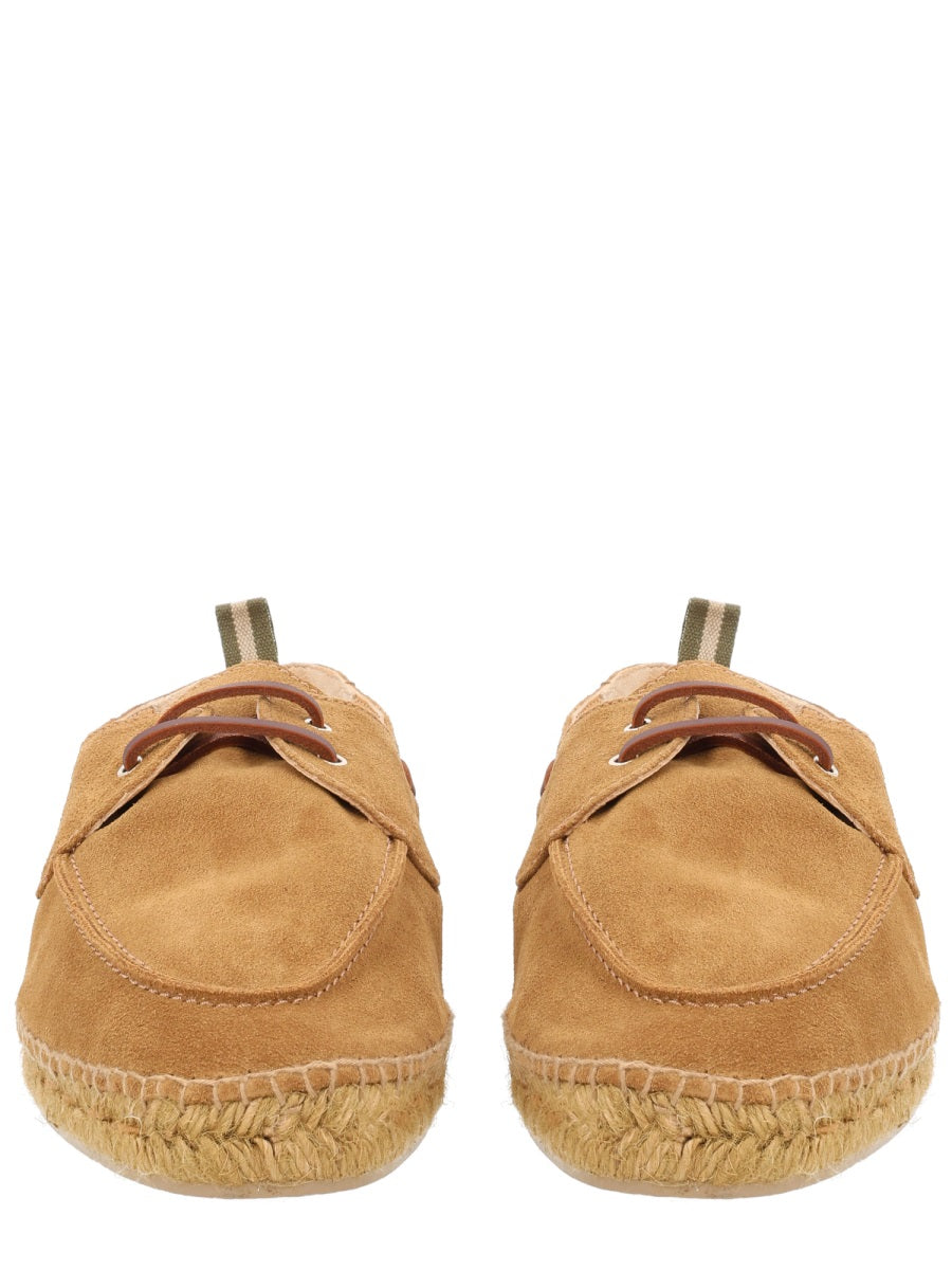 Leather Moccasin Nemot Beige Loafers