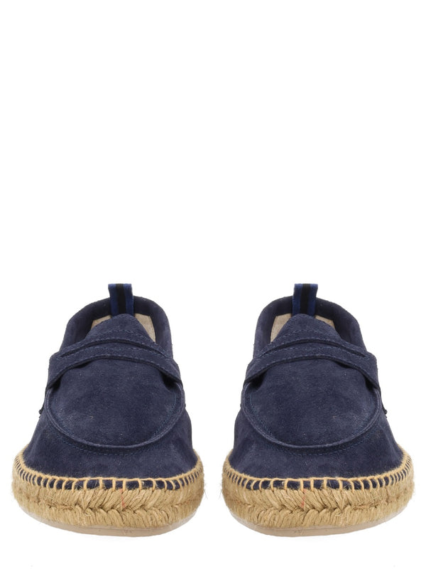 Moccasin Nacho Blue Shoe