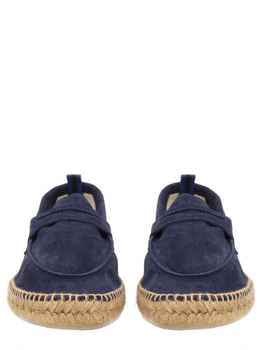 Moccasin Nacho Blue Shoe
