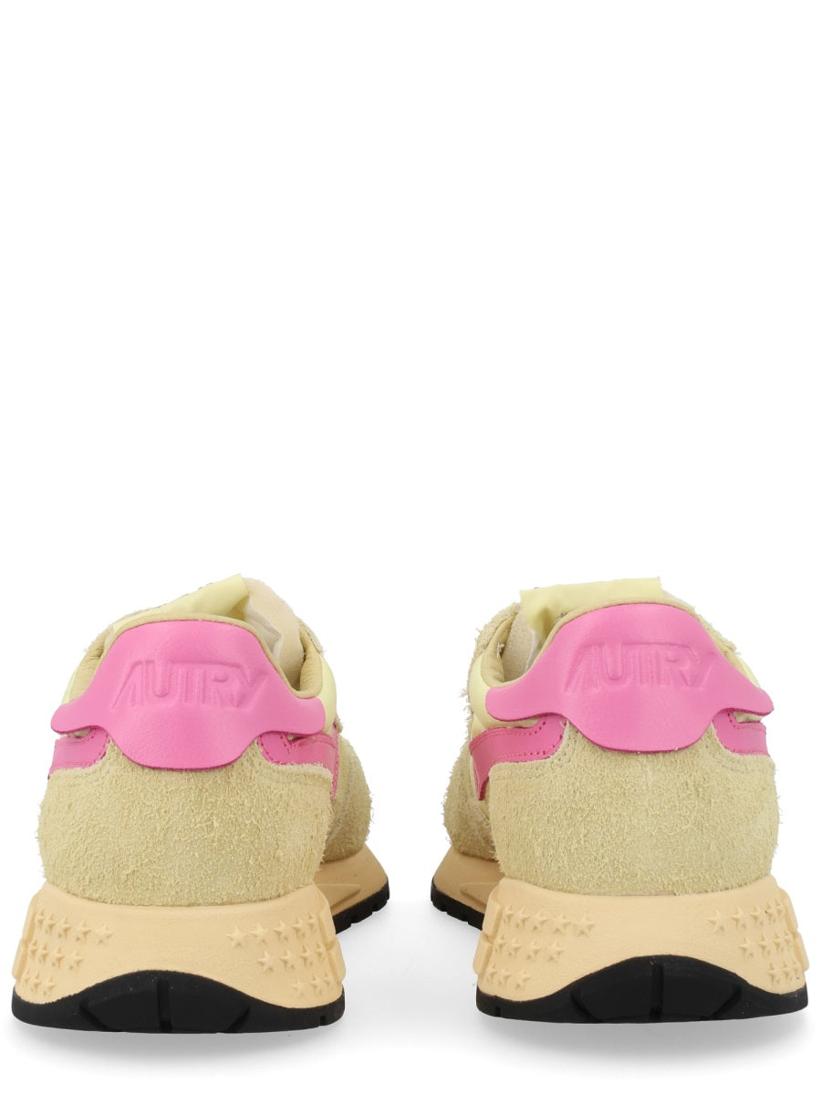 Reelwind Low Sneakers Beige Nylon Trainers