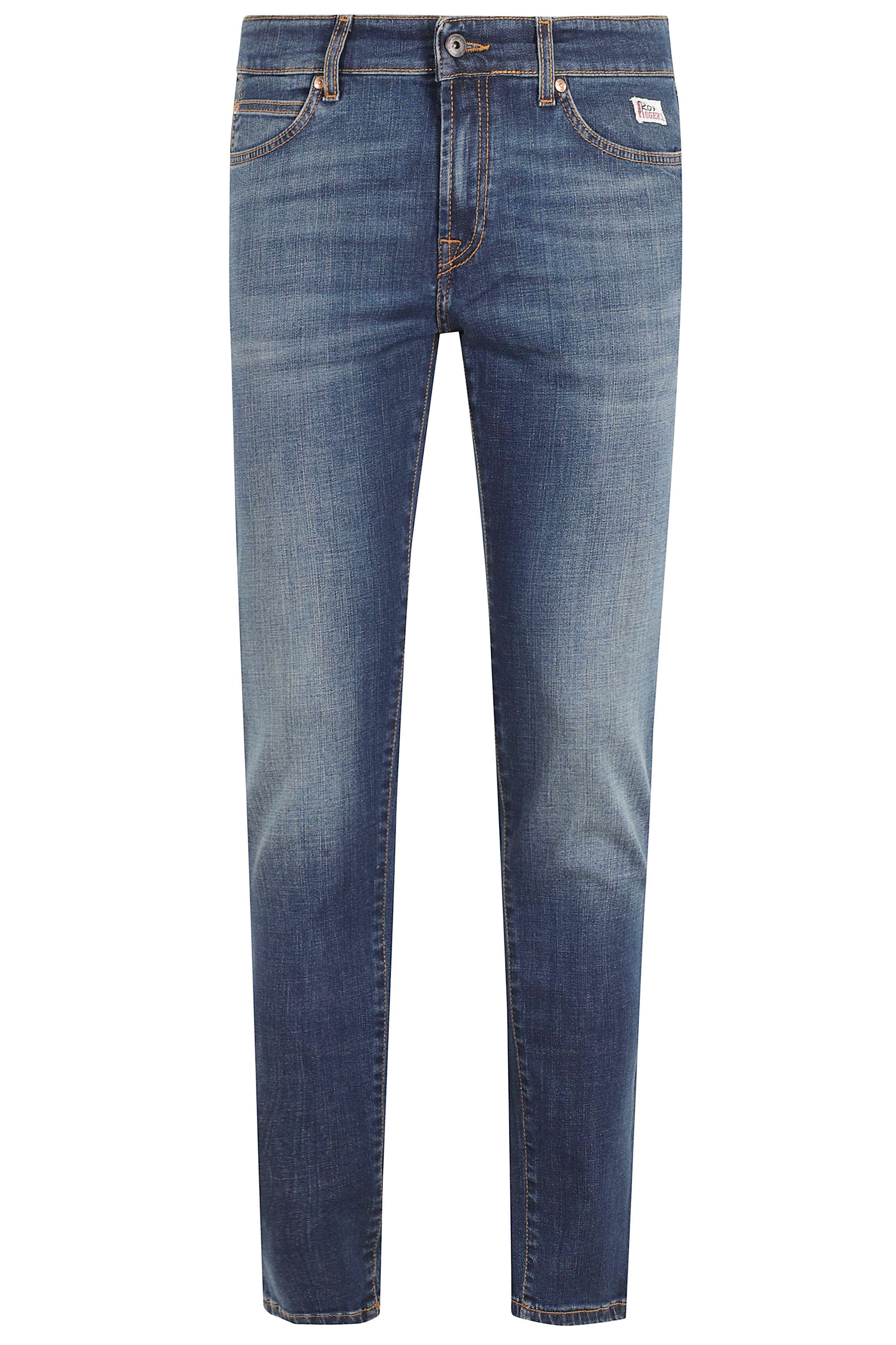 517 Denim Carlin Blue Cotone Elastan Jean