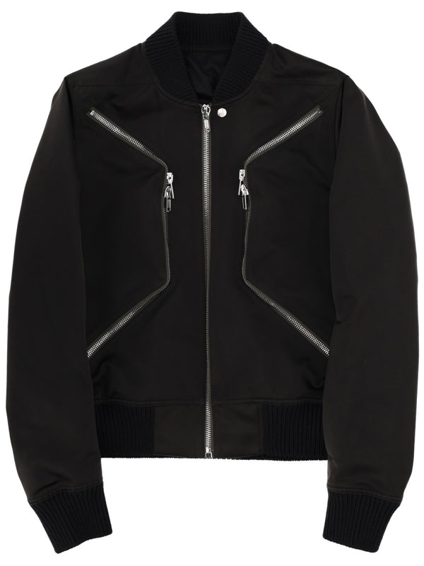 Flight Jacket Black Polyester